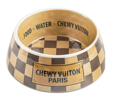 Load image into Gallery viewer, Chewy Vuiton Luxury Pet Bowls &amp; Sets
