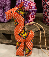 Load image into Gallery viewer, Giraffe Ornaments Hand Stitched
