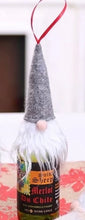 Load image into Gallery viewer, Gnome Bottle Topper &amp; Ornament - Cozy Gray
